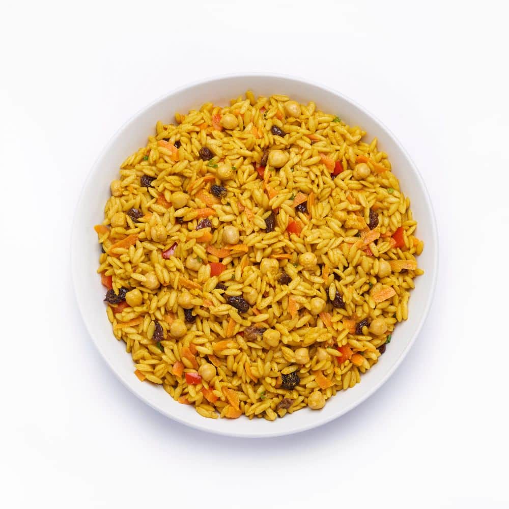 Curried Orzo